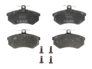 Купить GDB826 TRW Тормозные колодки передние Пассат (Б3, Б4) (1.6 TD, 1.8, 1.9 D) без датчика износа